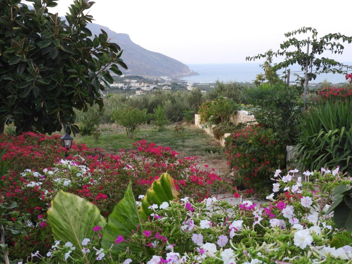 Chrissi'S House With Garden And Sea View Zerviana Villa Kíssamos Eksteriør billede
